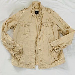 Gap Beige Utility Jacket - Cute!